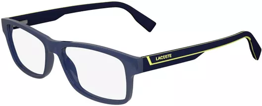 Ανδρικός Σκελετός Γυαλιών Οράσεως Lacoste L2707N-400-5315 Τετράγωνα Κοκκάλινος Μπλε