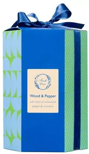 Ανδρικό Σετ Περιποίησης Fresh Line Wood & Pepper με Αφρόλουτρο 200ml & Body Mist 150ml