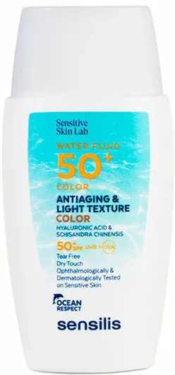 Sensilis Antiaging & Light Texture Αντηλιακή Κρέμα Προσώπου SPF50 40ml