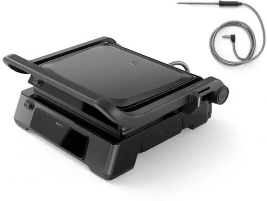 Philips Τοστιέρα Γκριλιέρα με Αποσπώμενες Πλάκες 2200W Μαύρη