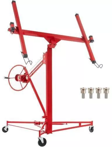 Ανυψωτικό Γυψοσανίδας Vevor SGBSJJHSB11FTXATNV0 11ft 150lb με 3 Ρόδες