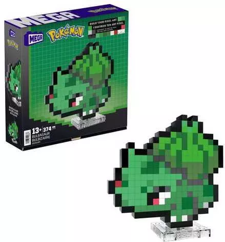 Τουβλάκια Mega Bloks Pokemon Bulbasaur Σετ 374τμχ για 13+ Ετών