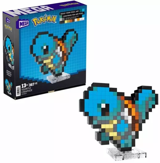 Τουβλάκια Mega Bloks Pokemon Squirtle Σετ 367τμχ για 13+ Ετών