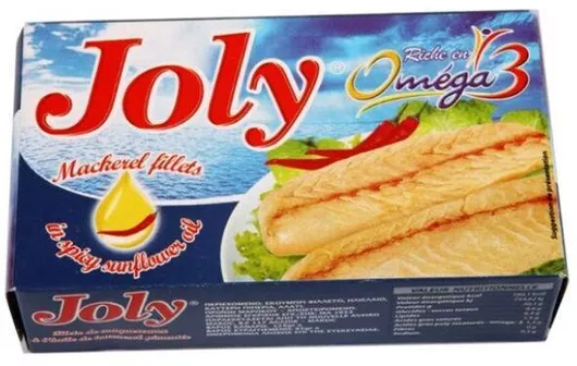 Σκουμπρί Joly Φιλέτο Πικάντικο σε Ηλιέλαιο 125gr