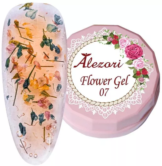 Gel Νυχιών Alezori Flower Gel 07 6gr