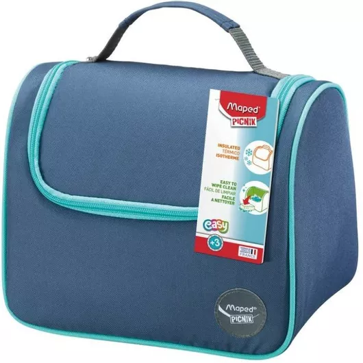 Σχολική Τσάντα Φαγητού Maped Χειρός Ισοθερμικο 20x12x24cm Μπλε