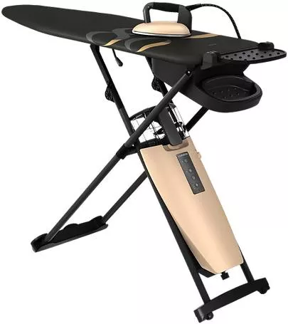 Σύστημα Σιδερώματος LauraStar Smart 1980 2200W με Δοχείο 1.2lt Μαύρο/Χρυσό