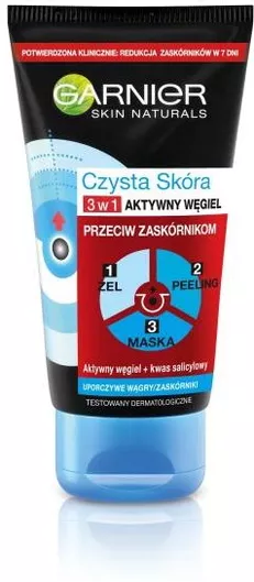 Garnier SkinActive PureActive Intensive Gel Καθαρισμού Προσώπου για Ακνεϊκές Επιδερμίδες 150ml