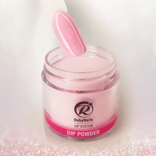 Σκόνη Ακρυλικού Roby Nails Dipping Pink Delight 20gr