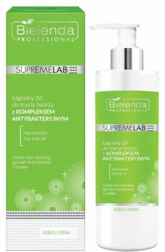 Bielenda Supremelab Sebio Derm Gel Καθαρισμού Προσώπου για Ακνεϊκές Επιδερμίδες 200ml