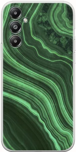 Θήκη Κινητού Back Cover για Samsung Galaxy A16 4G / 5G - Flexible TPU - Agate Stone - Malachite