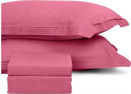 Μαξιλαροθήκες Beauty Home 1850 Oxford 50x70cm Σετ 2τμχ Φούξια