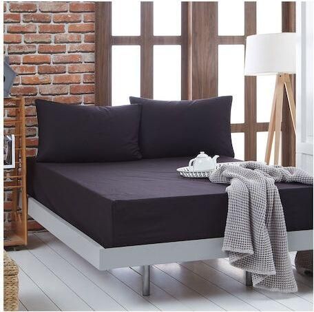 Μαξιλαροθήκες Beauty Home 1999 52x73cm Σετ 2τμχ Μαύρο