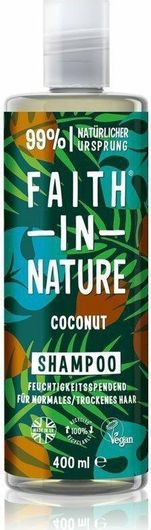 Faith in Nature Coconut Σαμπουάν Ενυδάτωσης για Κανονικά Μαλλιά 400ml