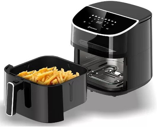 Air Fryer Morris MAF-7601 με Διπλή Αντίσταση 7.6lt Μαύρο