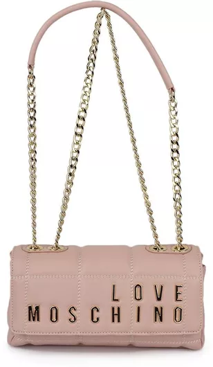 Γυναικεία Τσάντα Ώμου Love Moschino Ροζ