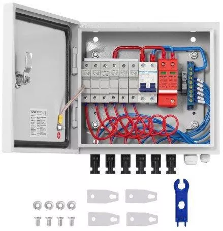 Ηλεκτρολογικό Κουτί Vevor GFHLX6HL10ATXX3C2Y3 Εξωτερικής Τοποθέτησης Στεγανό IP65 Γκρι 