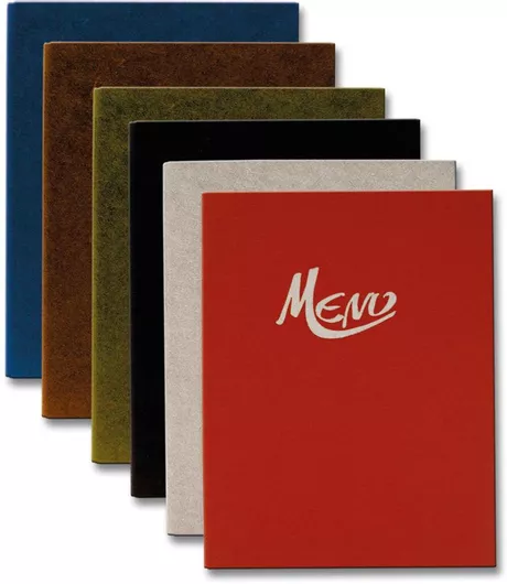 Κατάλογος Μενού Δερμάτινος Α4 με Εσωτερικές Βίδες 6 Φύλλα