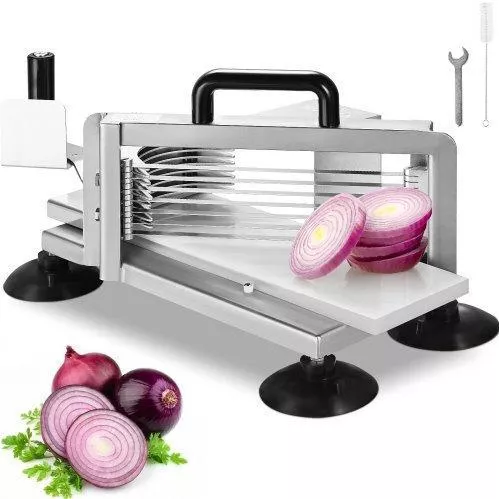 Κόφτης Λαχανικών Vevor FQQPJZTS316I23N2VV0 3/16" Inox Χειροκίνητος για Ντομάτες/ Αγγούρια/ Μπανάνες 