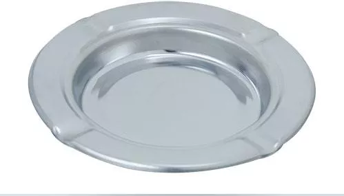 Σταχτοδοχείο Anko Στρογγυλό Μέταλλο 15.5cm Inox
