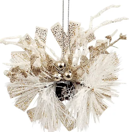 Χριστουγεννιάτικο Στολίδι Lianos 10x10cm Χρυσό