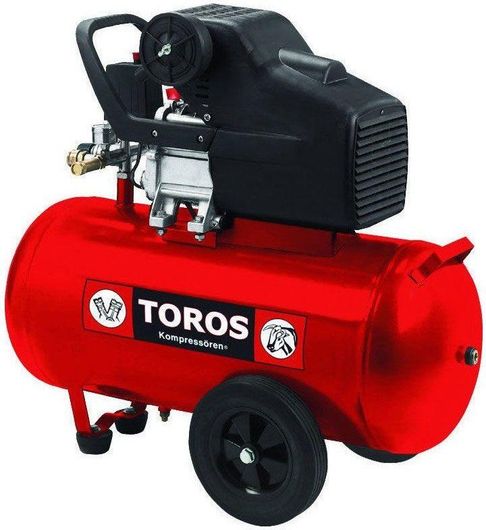 Κομπρεσέρ Αέρος Toros TM 50 / 2.5 Μονοφασικό με Ισχυ 2.5hp και Αεροφυλάκιο 50lt
