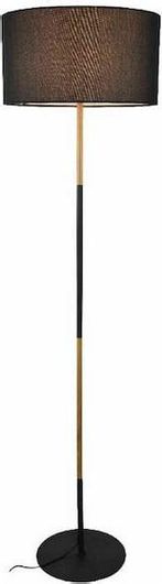 Φωτιστικό Δαπέδου Aca Κλασικό Υ165xΜ45cm με Ντουί για Λαμπτήρα E27 Μαύρο