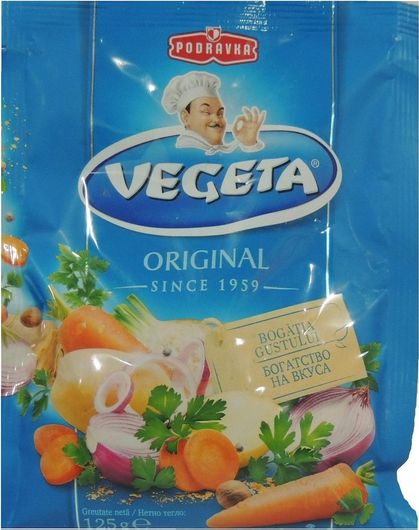 Γευστικό Καρύκευμα Τροφίμων Vegeta 125gr