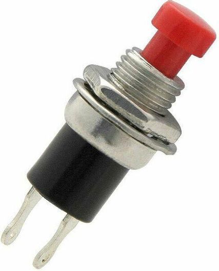 Διακόπτης DM-3950 Μπουτόν Push On 250V/125V 3A Κόκκινο