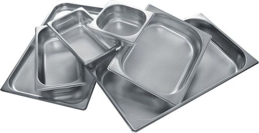 Σκεύος Gastronorm Bambas Frost Aνοξείδωτο 1 / 1 με Βάθος 65mm