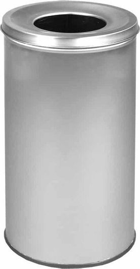 Κάδος Απορριμμάτων 20.20.033 Μεταλλικός 80lt 38x70cm Inox