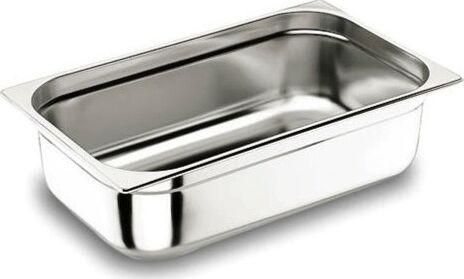 Σκεύος Gastronorm Lacor Aνοξείδωτο 1 / 1 με Βάθος 100mm