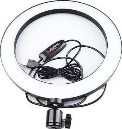 LED Ring Light Ring Light 26cm 2500 - 4500K με Βάση για Κινητό