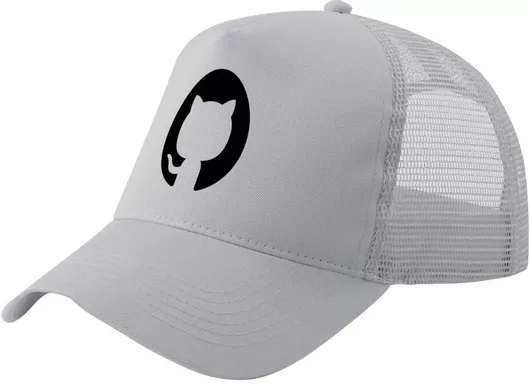 Jockey GitHub Structured Trucker με Δίχτυ Γκρι One Size