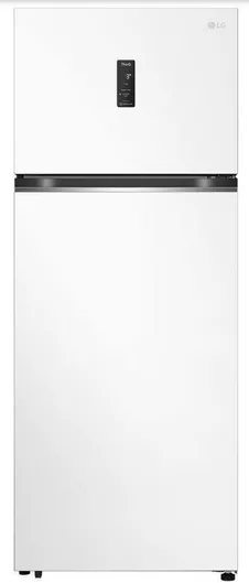 Ψυγείο Δίπορτο LG GTBV44SWBKD Total NoFrost 461lt Υ184.5xΠ70xΒ72cm