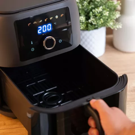 Φριτέζα Αέρος Morris Slim Air Fryer 8lt 1700W Μαύρο