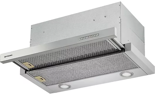Συρόμενος Απορροφητήρας Pyramis Turbo Plus 60x28.1cm Inox