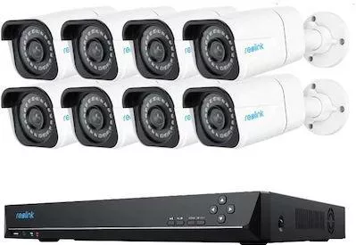 Ολοκληρωμένο Σύστημα CCTV Reolink NVS16-8MB8 με 8 Κάμερες