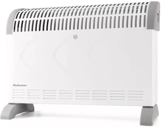 Θερμοπομπός Δαπέδου Rohnson Turbo R-084 2000W 52.1x20x38x2cm Λευκό