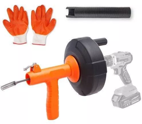 Αποφρακτικό Φίδι Vevor 25Ft με Αυτόματη Τροφοδοσία & Προσαρμογέα Τρυπανιού