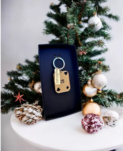 Γούρι Μπρελόκ 2025 Lifelikes Τραπουλόχαρτο