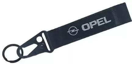 Μπρελόκ Carabiner Opel από Ύφασμα Μαύρο