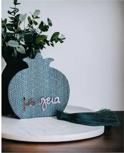 Γούρι Ρόδι Lifelikes Ξύλο Καφέ