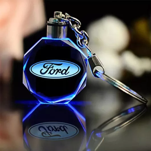 Μπρελόκ Ford με Φως RGB Διάφανο