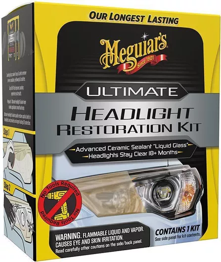 Σετ Καθαρισμού Meguiar's Επαναφοράς Ξεθαμπώματος & για Φανάρια 