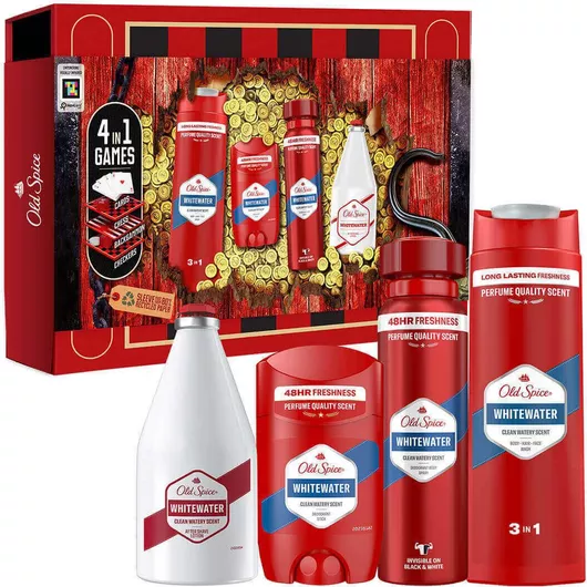 Ανδρικό Σετ Αρωμάτων Old Spice Gamebox Pirate 4τμχ 500ml