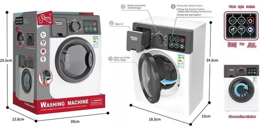 Παιδικό Πλυντήριο Ρούχων Blue Toys για 3+ Ετών