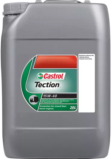 Λάδι Φορτηγού Castrol Tection 15W40 20lt