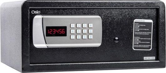 Χρηματοκιβώτιο Osio OSB-2043BL με Ψηφιακό Κλείδωμα & Κλειδί, Διαστάσεων Μ43xΠ38xΥ20cm 