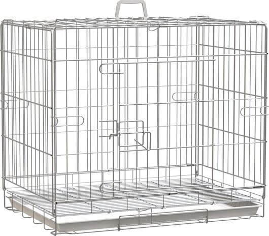 Συρμάτινο Κλουβί Σκύλου Donald Pet Care Kennel με 2 Πόρτες 61x43.5x50cm